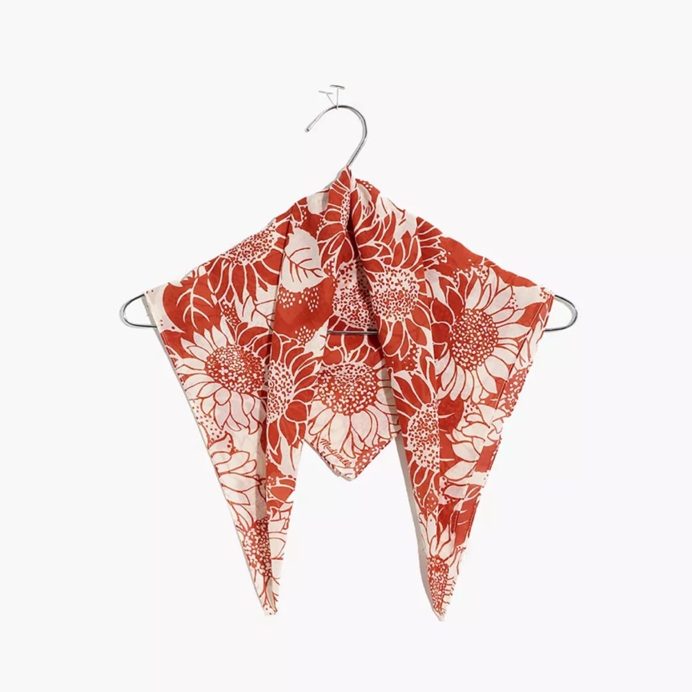 NWT Madewell Bandana in Rusty Torch Multi